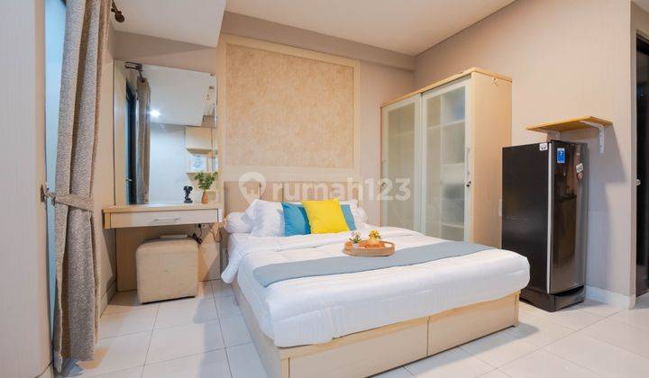 Disewakan Apartemen Tipe Studio Tamansari Sudirman Furnished Dekat Plaza Semanggi, Gbk Senayan, Menara Batavia Jakarta 2