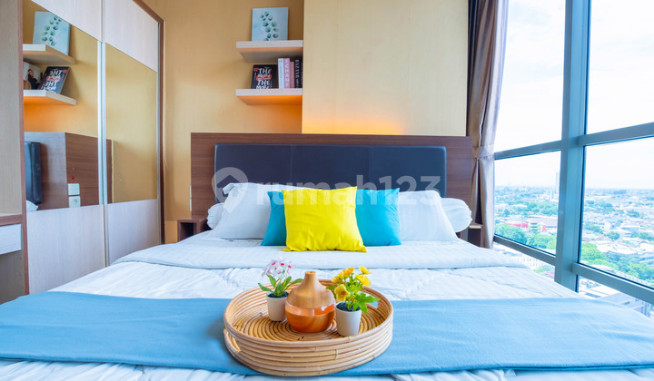 Rent a Modern 2BR Fully Furnished Apartment at GP Plaza - Near Senayan, Dipo Tower, Binus, Palmerah Station, Pelni Hospital - Palmerah, West Jakarta