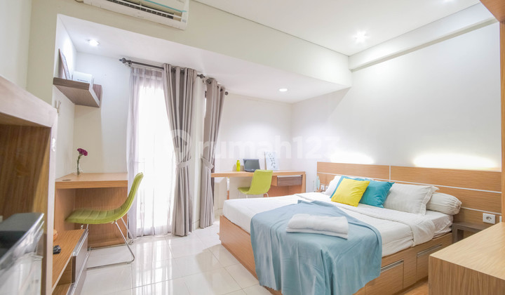 Tamansari Sudirman Apartemen Type Studio, Hunian Nyaman, Disewakan Fully Furnished, City View, - Lokasi Dekat MRT, Lotte Shopping Avenue, Ciputra World, Kuningan, Benhil