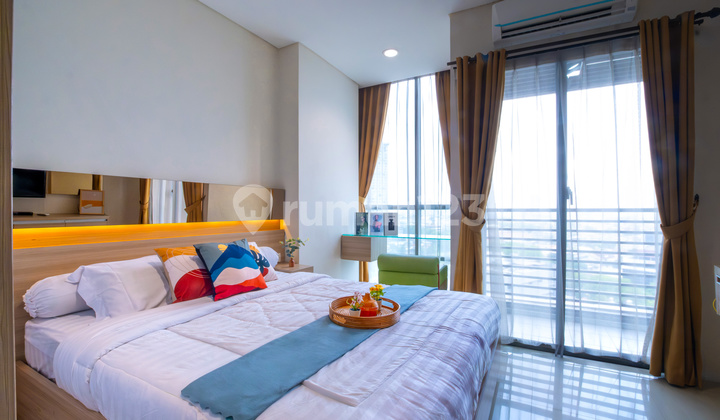 For Rent Studio Type Apartment GP Plaza, Comfortable Living, City View - Location Near Palmerah, Dharmais Hospital, Gatsu, Gelora Bung Karno 1