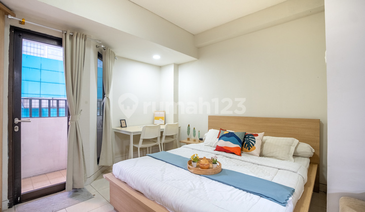 Type Studio Apartment Tamansari Sudirman, For Rent Fully Furnished, City View - Strategic Location, Near MRT, Kuningan, Sampoerna Strategic.