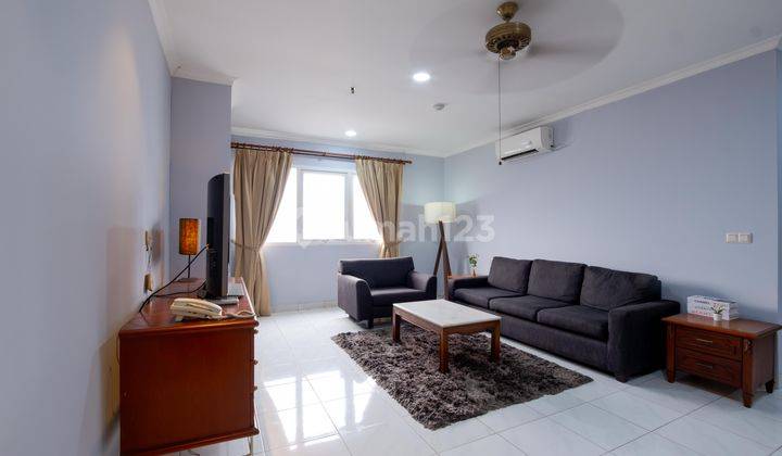 Sewa Bulanan Apartemen 2+1BR Permata Senayan Dekat Gbk, Mpr dpr 1