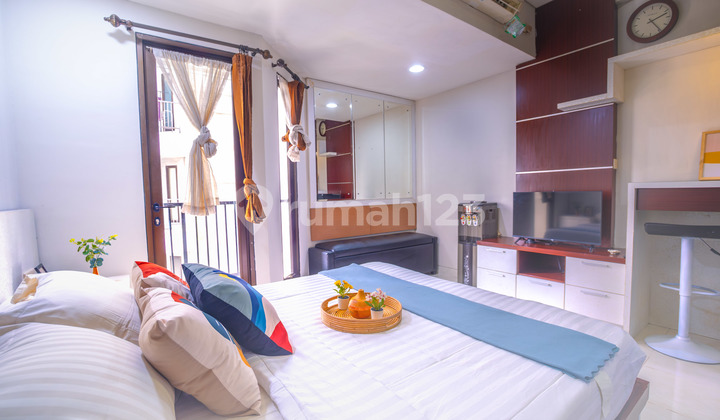 Sewa Apartemen Studio Tamansari Sudirman Aesthetic room - Lokasi Dekat Kedutaan Besar, WTC, Benhil, Sudirman, Senayan