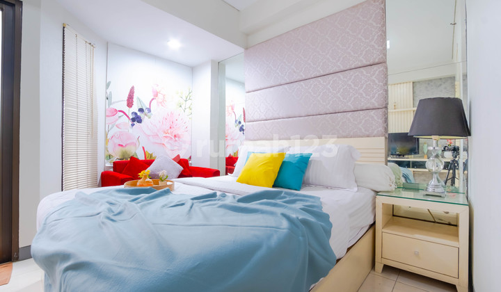 Studio Apartment for Rent Low Budget Fully Furnished Tamansari Sudirman - Move-In Ready - Location Near MRT, Sudirman, SCBD, Senayan, Semanggi, Setiabudi 2