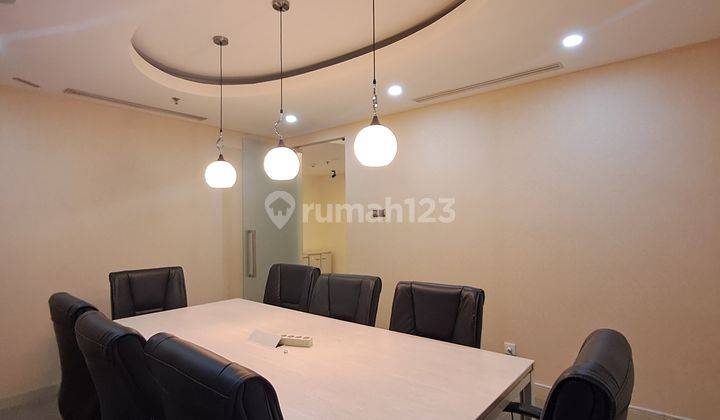 Sewa Ruang Kantor Dbs Tower Furnished Siap Huni Samping Lotte Mall. Dekat Kuncit, Gatsu, Setiabudi, Thamrin, Jakarta 1