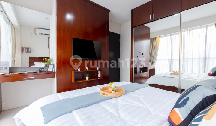 kamar tidur sewa apartemen tamansari semanggi 2