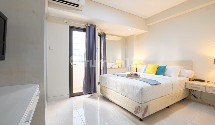 Apartment for Rent Low Budget Ready to Occupy Tamansari Sudirman - Studio Full Furnished - Location Near Sudirman, SCBD, Senayan, Semanggi, Setiabudi 2