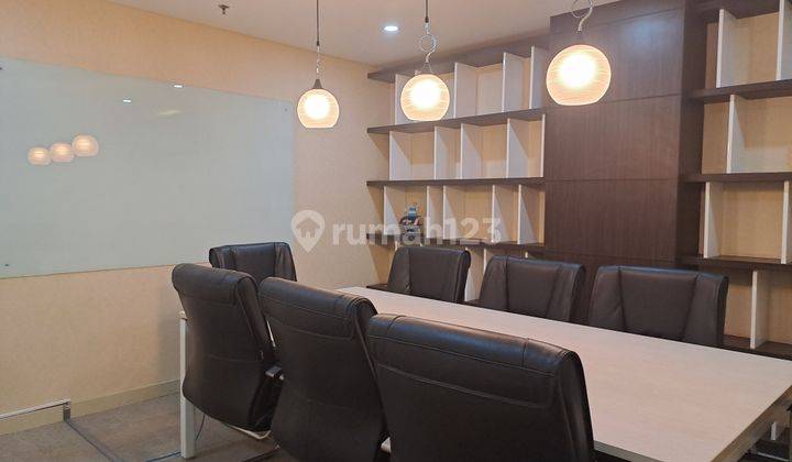 Sewa Ruang Kantor Dbs Tower Furnished Siap Huni Samping Lotte Mall. Dekat Kuncit, Gatsu, Setiabudi, Thamrin, Jakarta 2