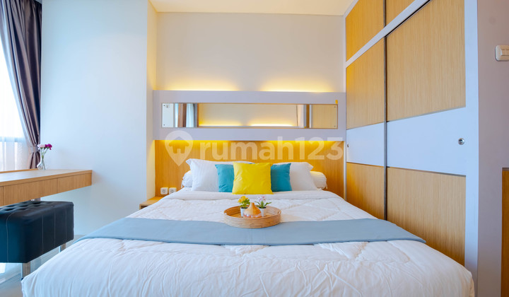 Rent GP Plaza Palmerah Studio Type Apartment Fully Furnished - Ready-to-Occupy Unit - Strategic Location Near Slipi, Senayan, Grogol, Binus, Kemanggisan