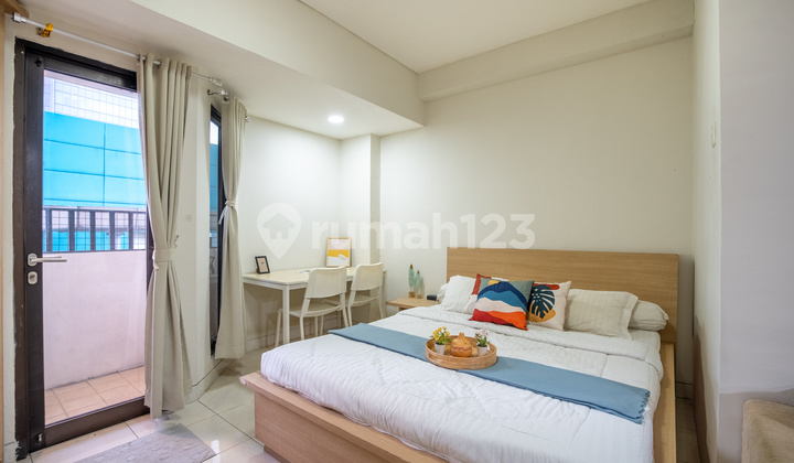 For Rent Tamansari Sudirman Apartment, Comfortable Dwelling, Studio Type, Fully Furnished - Location Near Wisma Metropolitan, Thamrin, Kuningan, Jakarta Hospital, MRT