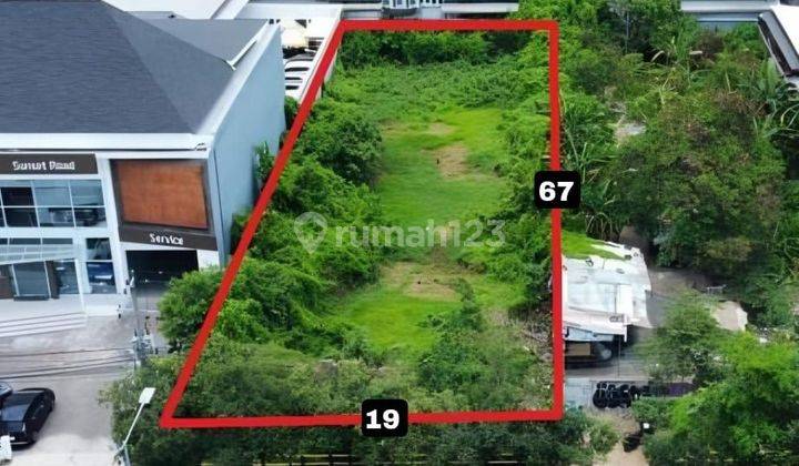 Premium land on the main road of sunset road Kuta badung 2