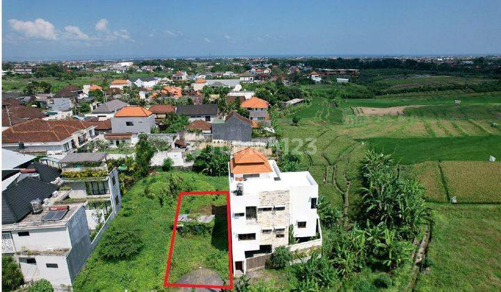 Commercial land in the Canggu Tumbak Bayuh area, North Kuta, with views of rice fields 1