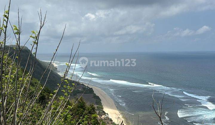 Tanah Loss Tebing Pantai Nyang Nyang Uluwatu Jimbaran 1