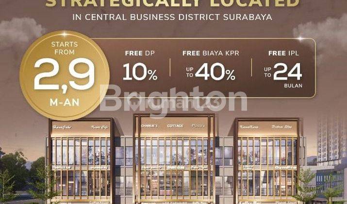 KLASKA RESIDENCE JAGIR WONOKROMO FREE KPR DI AREA KOMERSIAL BISNIS 1