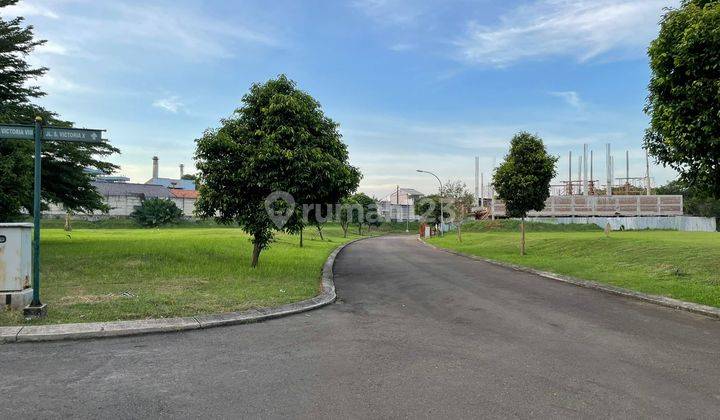 Bisa Kpt Kavling Hoek Hadap Timur di Sutera Victoria Alam Sutera