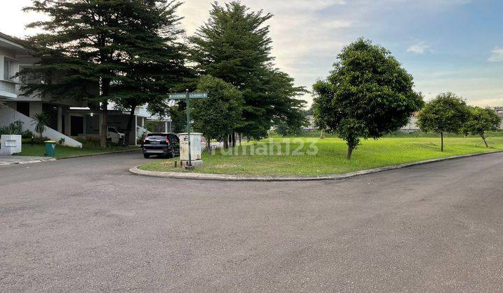 Bisa Kpt Kavling Hoek Hadap Timur di Sutera Victoria Alam Sutera