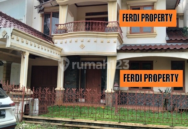 Bebas Banjir, Rumah, 2 Lantai Depan Taman ,Shm 2 Menit Akses Toll