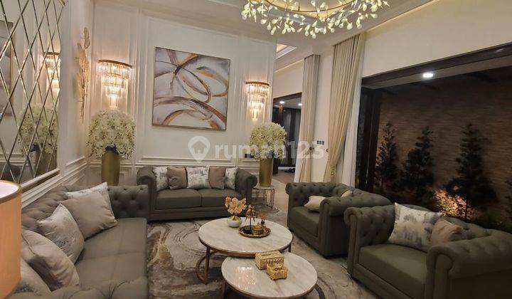 Rumah 3 Lantai Pakai Lift Bagus Full Furnished SHM Lokasi Hook 1