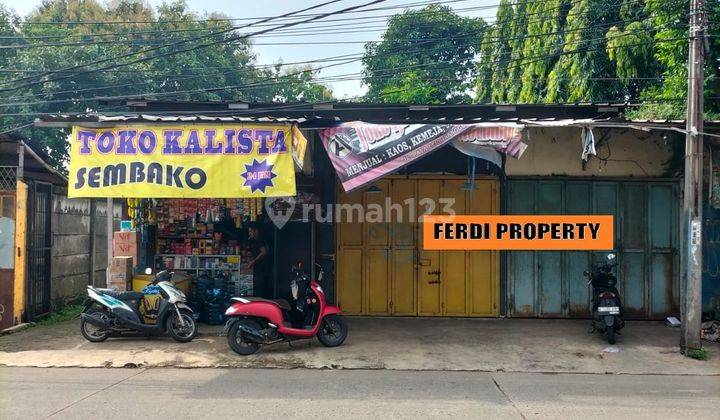 Bu Tanah Bonus Kios 400 M2 SHM di Jalan Leuwinanggung Tapos, 2