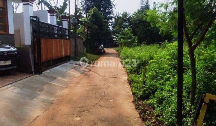 Rumah rapi 1 lantai tanah luas asri Jln baru leuwinanggung tapos 2