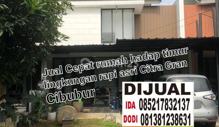 Lokasi bagus lingkungan asri bebas polusi akses mudah Citra Gran 2