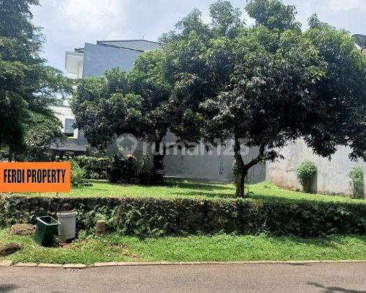 Tanah 356 m²lokasi bagus depan taman nuansa asri rapi 1