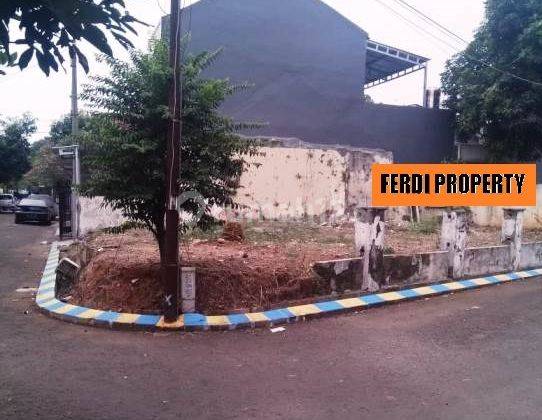 Tanah HGB 152 m² lokasi hook siap bangun bebas banjir Bukit Golf 1