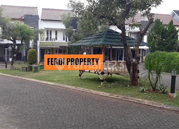 Rumah 2 Lantai Unfurnished Depan Taman Akses 5 Menit Tol Cibubur