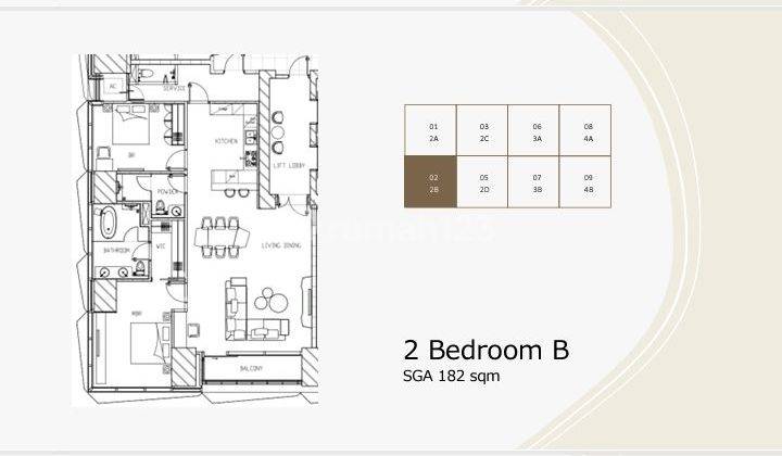 Apartemen Mewah di Sudirman Jakarta Area Perkantoran  1