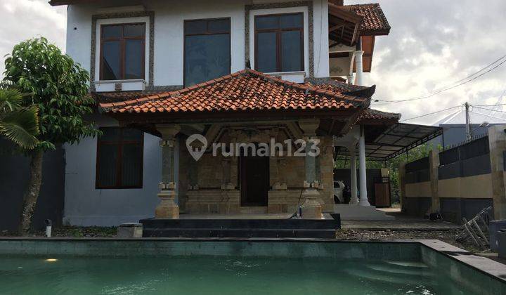 Nice 2 Storey House Unfurnished SHM on Jl Gatsu Barat, Denpasar 1