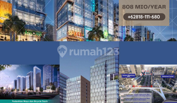 Disewakan Kavling di Boulevard Dan Siap Pakai Wall Street Pik 2 