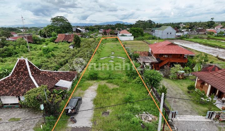 Sleman land on Jl Damai Kaliurang, SHM P ready to build a villa.