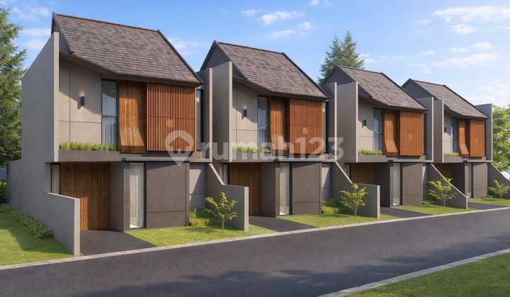 Two-Storey Tropical House Near UII Kaliurang Within a Cluster