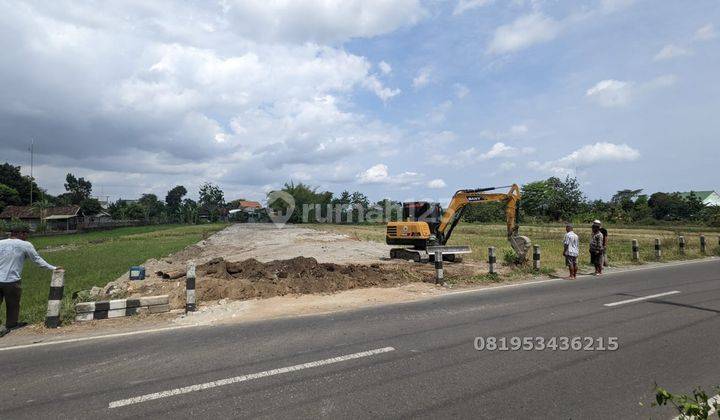 Tanah Sleman Dijual Tepi Jl Sidokarto Godean Akses Papasan 2