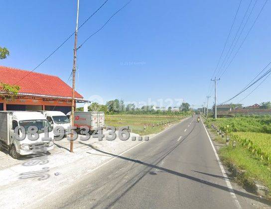 Tanah Godean TEPI JALAN SIDOKARTO dijual murah ,SHM P unit 1