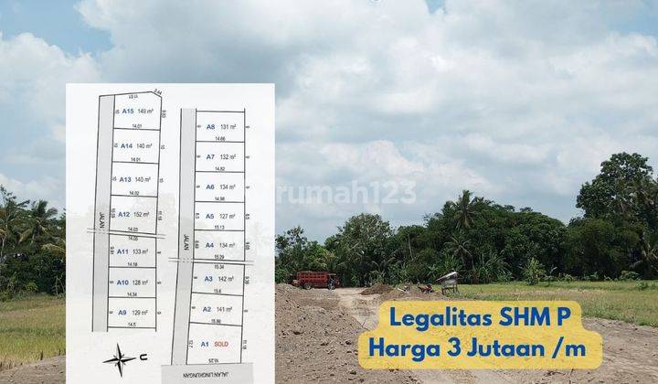 Tanah Jogja Utara Dijual Murah Dekat Uii Kaliurang Pas Hunian 1