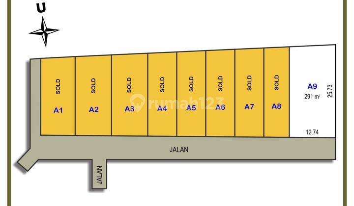 Harga Bu Tanah Dijual Dekat Ugm Dan Bale Agung Jogja 2