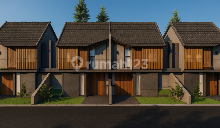 2 Lantai Dekat Uii Kaliurang, Rumah Baru Dalam Cluster