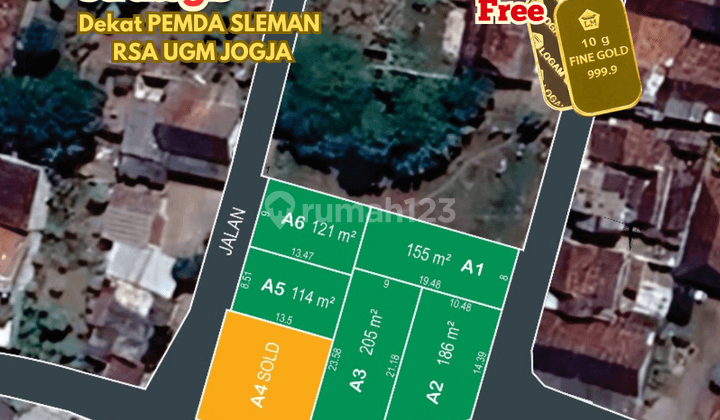 Tanah Tlogoadi Dekat Rsa Ugm Bisa Cash Tempo 1