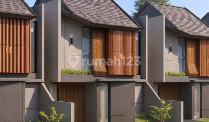 Tropical House Near Uii Kaliurang in One Gate Housing Tropical House Near Uii Kaliurang in One Gate Housing