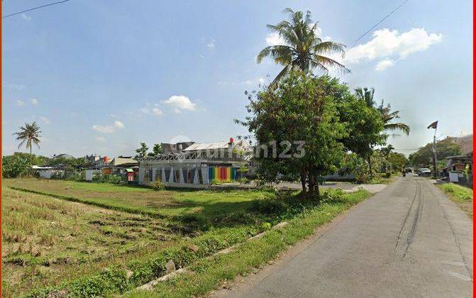 7 menit Malioboro Tanah strategis Jogja Kota ,SHM P view sawah 1