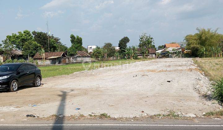 Tanah Sleman Dijual Tepi Jl Sidokarto Godean Akses Papasan 1