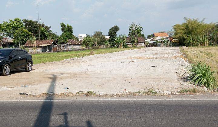 Tanah Jogja Dijual Dekat Sma N 1 Godean Tepi Aspal Jl Sidokarto 2