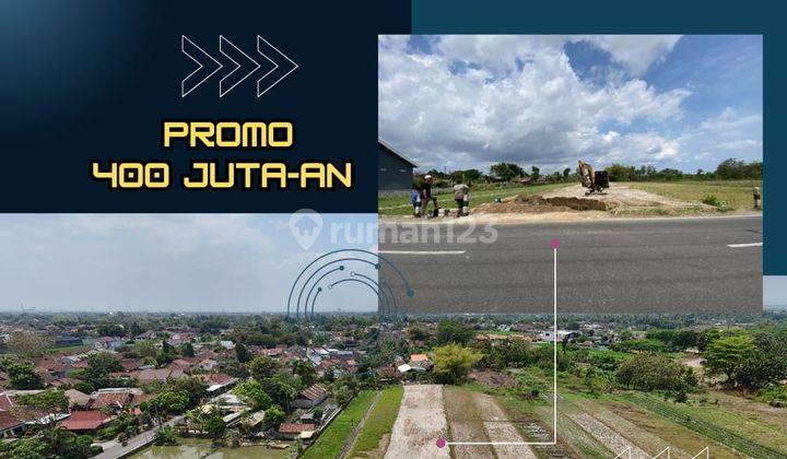 Tanah Jogja Dijual Murah di Jl Sidokarto Godean Km 9, SHM P  1