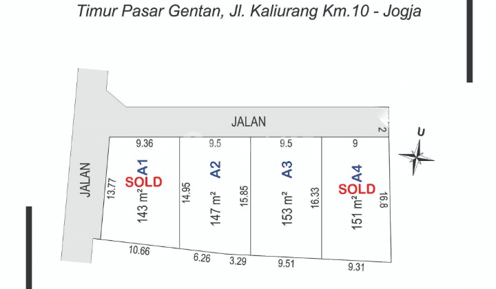 2 Jutaan Dekat Ugm Dijual Cepat di Kaliurang Km 9 2