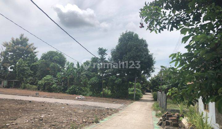 Tanah dijual dekat Blok O berbah ,SHM P akses papasan 2