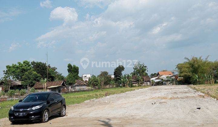 Tanah dijual dalam cluster dekat Sidoakrto Jl Godean km 9, SHM P 1