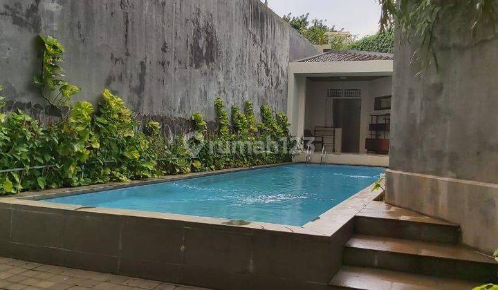 Semifurnished Garden House Di Sewa Di Simprug