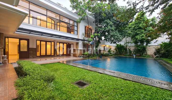 Luxury American Style House In Kebayoran Baru For Ambassador