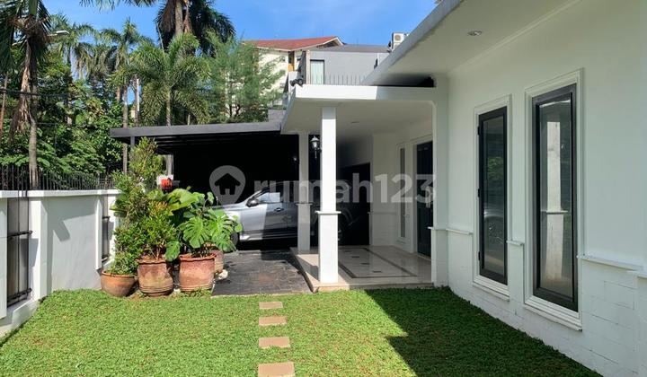 Jual Rumah Permata Hijau-Lokasi Strategis, 1 Lantai, Cantik, Homy, Siap Huni